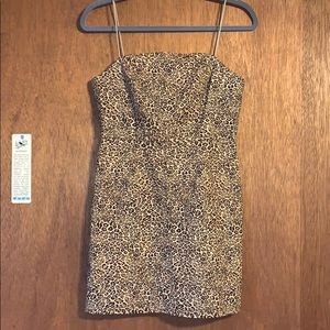Urban Outfitters leopard print dress, size 6